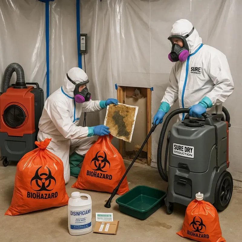 Contaminated Water Handling Protocols process in Portage Lakes, OH